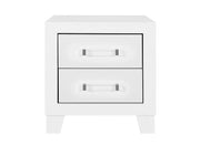 IFDC Bedroom Set Lucia 6 Piece White Bedroom Furniture Set - Available in 3 Sizes