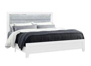 IFDC Bedroom Set Lucia 6 Piece White Bedroom Furniture Set - Available in 3 Sizes