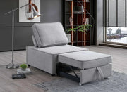 IFDC Chair Pembroke Grey Sleeper Chair