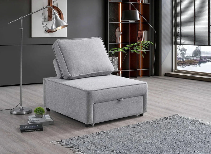 IFDC Chair Pembroke Grey Sleeper Chair