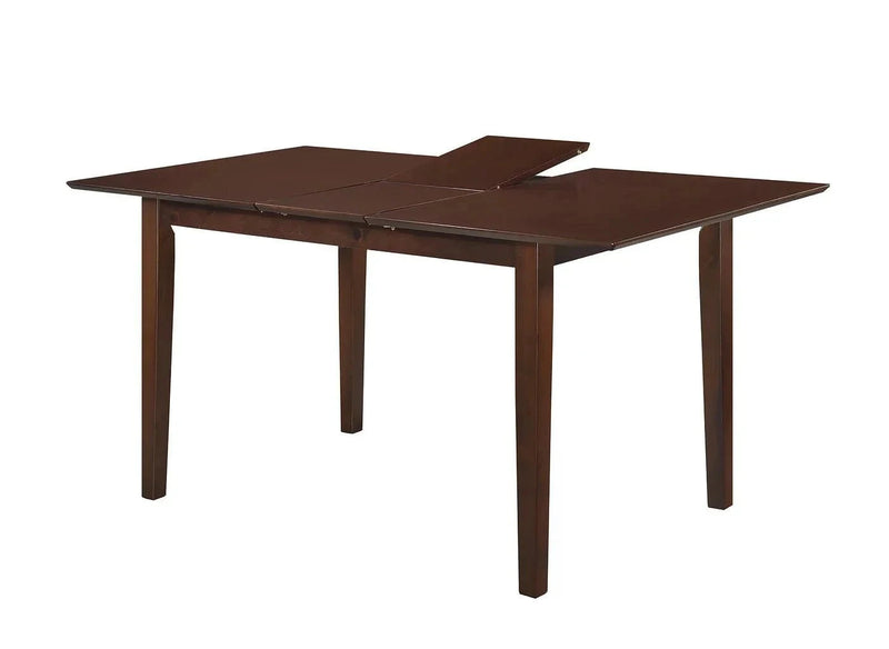 IFDC Dining Set Castlegar 7 Piece Extendable Rectangular Dining Room Furniture Set - Available in 3 Configurations