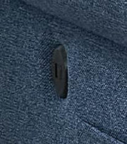 IFDC Sofa Leamington Tufted Grey Sofa Bed - Available in 2 Sizes