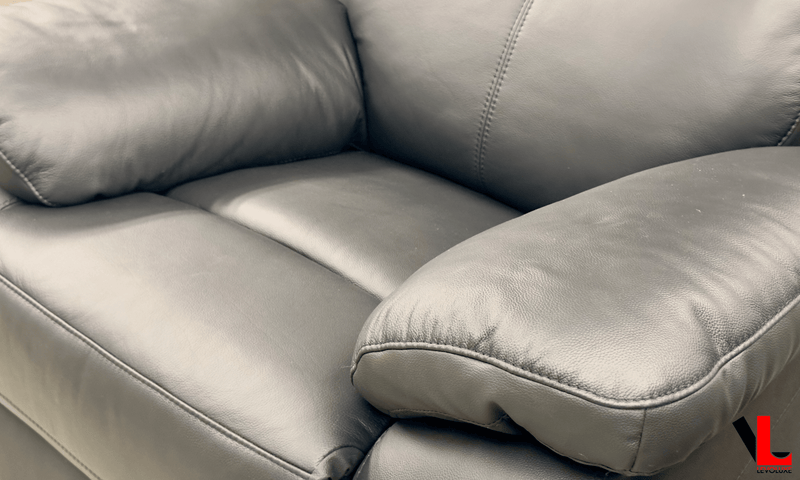 Levoluxe Chair Aveon 38.5" Pillow Top Arm Reclining Chair in Leather Match - Available in 2 Colours