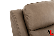 Levoluxe Chair Brindle 36.5" Leather Match Swivel Glider Reclining Chair - Available in 2 Colours
