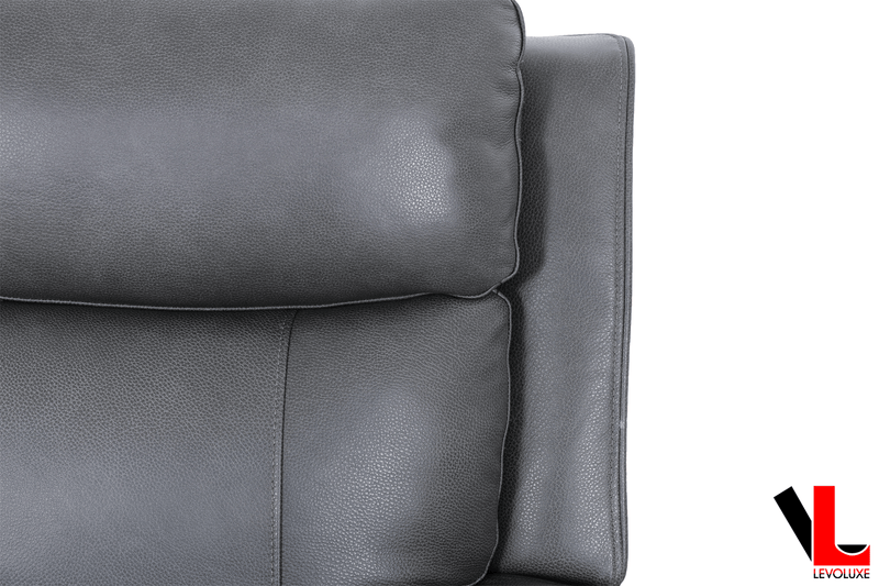 Levoluxe Chair Brindle 36.5" Leather Match Swivel Glider Reclining Chair - Available in 2 Colours