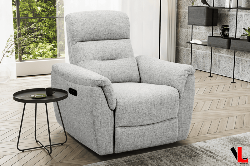 Levoluxe Chair Cain 36" Power Reclining Chair in Weave Fabric - Available in 2 Colours