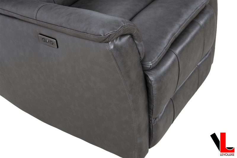 Levoluxe Chair Carter 35" Power Reclining Chair in Leather Match - Available in 2 Colours