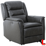 Levoluxe Chair Carter 35" Power Reclining Chair in Leather Match - Available in 2 Colours
