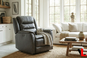Levoluxe Chair Carter 35" Power Reclining Chair in Leather Match - Available in 2 Colours
