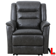 Levoluxe Chair Carter 35" Power Reclining Chair in Leather Match - Available in 2 Colours