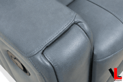 Levoluxe Chair Cavron 37" Leather Match Swivel Glider Reclining Chair - Available in 2 Colours