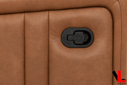 Levoluxe Chair Cavron 37" Leather Match Swivel Glider Reclining Chair - Available in 2 Colours