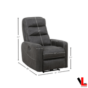 Levoluxe Chair Cole 31" Power Reclining Chair - Available in 2 Colours