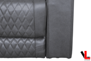 Levoluxe Chair Colton 37" Leather Match Swivel Glider Reclining Chair - Available in 2 Colours