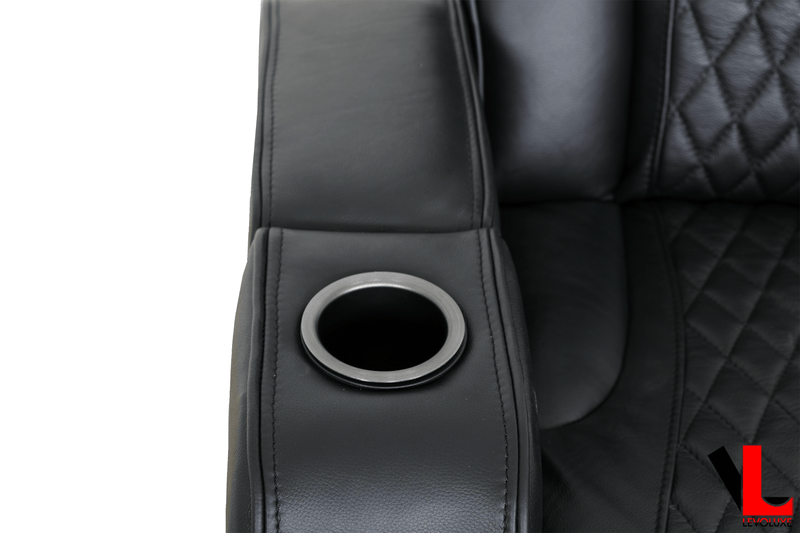 Levoluxe Chair Colton 37" Leather Match Swivel Glider Reclining Chair - Available in 2 Colours