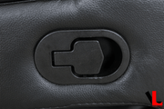 Levoluxe Chair Colton 37" Leather Match Swivel Glider Reclining Chair - Available in 2 Colours