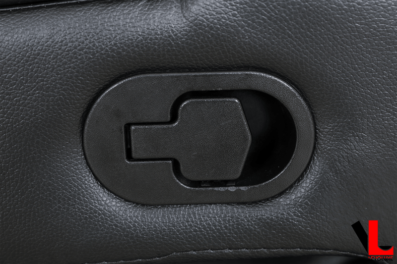 Levoluxe Chair Colton 37" Leather Match Swivel Glider Reclining Chair - Available in 2 Colours