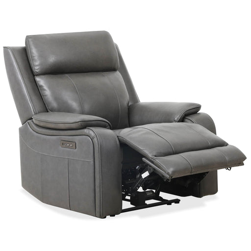 Levoluxe Chair Grey Brindle 36.5" Leather Match Power Reclining Chair - Available in 2 Colours