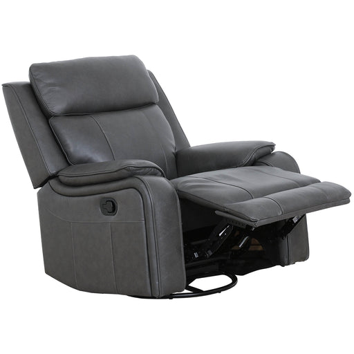 Levoluxe Chair Grey Brindle 36.5" Leather Match Swivel Glider Reclining Chair - Available in 2 Colours