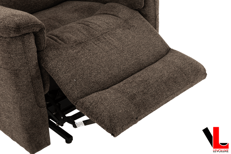 Levoluxe Chair Ladon 34" Power Lift Reclining Chair in Bayside Brown