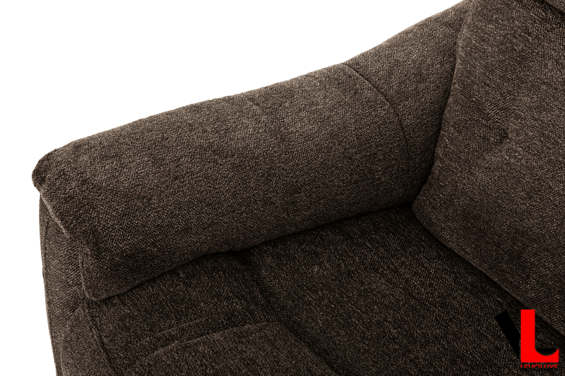Levoluxe Chair Ladon 34" Power Lift Reclining Chair in Bayside Brown