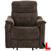 Levoluxe Chair Ladon 34" Power Lift Reclining Chair in Bayside Brown