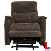 Levoluxe Chair Ladon 34" Power Lift Reclining Chair in Bayside Brown