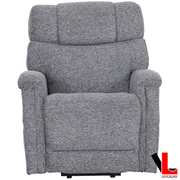 Levoluxe Chair Lifton 34" Power Lift Reclining Chair in Gramercy Smoke