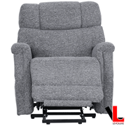 Levoluxe Chair Lifton 34" Power Lift Reclining Chair in Gramercy Smoke