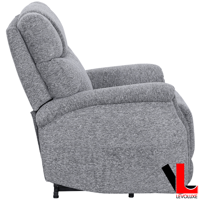 Levoluxe Chair Lifton 34" Power Lift Reclining Chair in Gramercy Smoke