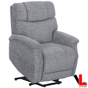 Levoluxe Chair Lifton 34" Power Lift Reclining Chair in Gramercy Smoke