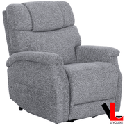 Levoluxe Chair Lifton 34" Power Lift Reclining Chair in Gramercy Smoke