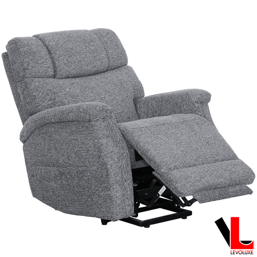 Levoluxe Chair Lifton 34" Power Lift Reclining Chair in Gramercy Smoke