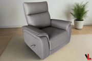 Levoluxe Chair Sereno 36" Rocker Reclining Chair in Jaxxon Smoke