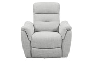 Levoluxe Chair Weave Grey Cain 36" Power Reclining Chair in Weave Fabric - Available in 2 Colours