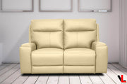 Levoluxe Loveseat Arlo 64.2" Power Reclining Loveseat with Power Headrest in Leather Match - Available in 2 Colours