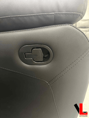 Levoluxe Loveseat Aveon 62" Pillow Top Arm Reclining Loveseat in Leather Match - Available in 2 Colours