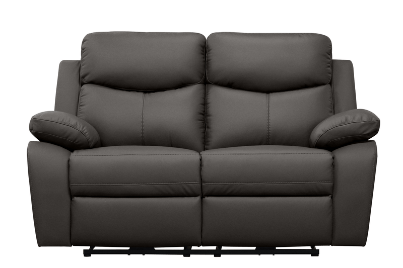 Levoluxe Loveseat Brown Aveon 62" Pillow Top Arm Reclining Loveseat in Leather Match - Available in 3 Colours