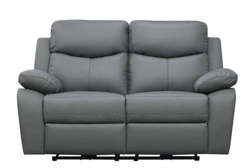 Levoluxe Loveseat Grey Aveon 62" Pillow Top Arm Reclining Loveseat in Leather Match - Available in 3 Colours