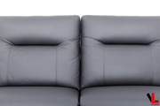 Levoluxe Sofa Avante 81" Jaxxon Steel Power Reclining 2 Seater Sofa