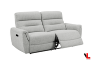 Levoluxe Sofa Cain 76" Power Reclining Sofa in Weave Fabric - Available in 2 Colours