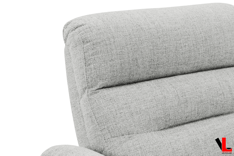 Levoluxe Sofa Cain 76" Power Reclining Sofa in Weave Fabric - Available in 2 Colours