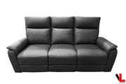 Levoluxe Sofa Sereno 78" Reclining 3 Seater Sofa in Jaxxon Smoke