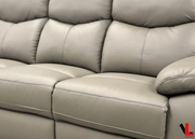 Levoluxe Sofa Set Aveon 2 Piece Pillow Top Arm Reclining Sofa and Loveseat Set in Leather Match - Available in 2 Colours