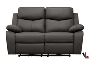 Levoluxe Sofa Set Aveon 2 Piece Pillow Top Arm Reclining Sofa and Loveseat Set in Leather Match - Available in 3 Colours