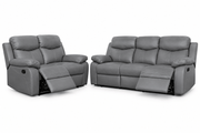 Levoluxe Sofa Set Aveon 2 Piece Pillow Top Arm Reclining Sofa and Loveseat Set in Leather Match - Available in 3 Colours