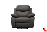 Levoluxe Sofa Set Aveon 3 Piece Pillow Top Arm Reclining Sofa, Loveseat and Chair Set in Leather Match - Available in 3 Colours