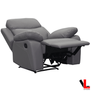 Levoluxe Sofa Set Aveon 3 Piece Pillow Top Arm Reclining Sofa, Loveseat and Chair Set in Leather Match - Available in 3 Colours