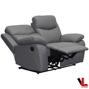 Levoluxe Sofa Set Aveon 3 Piece Pillow Top Arm Reclining Sofa, Loveseat and Chair Set in Leather Match - Available in 3 Colours