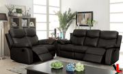 Levoluxe Sofa Set Brown Aveon 2 Piece Pillow Top Arm Reclining Sofa and Loveseat Set in Leather Match - Available in 3 Colours